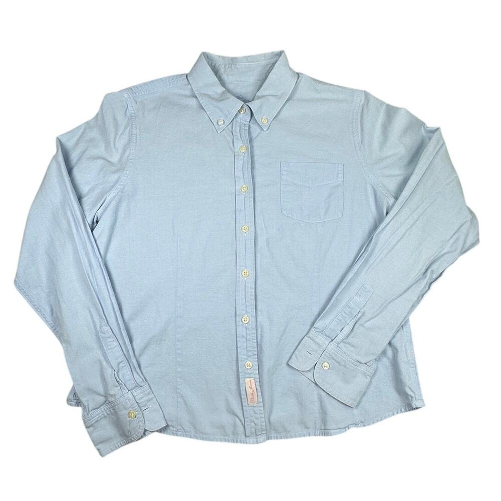 Ralph Lauren Shirt Button Down Oxford Blue L